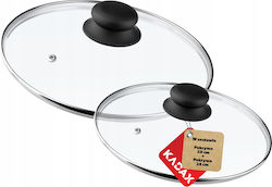 Kadax Glass Lid for Pan and Pot 20cm 2 Pieces 26790