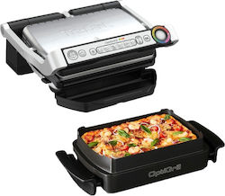 Tefal OptiGrill + Sandwichmaker Grill mit Abneh...