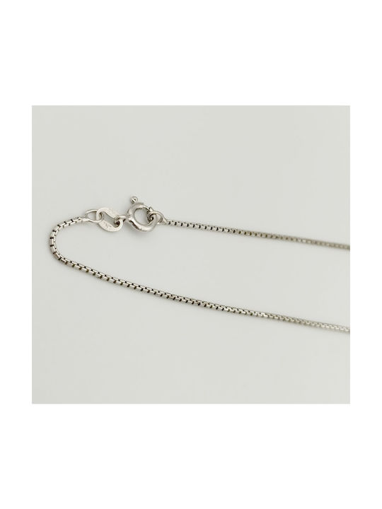 Silver Chain Neck Length 45cm