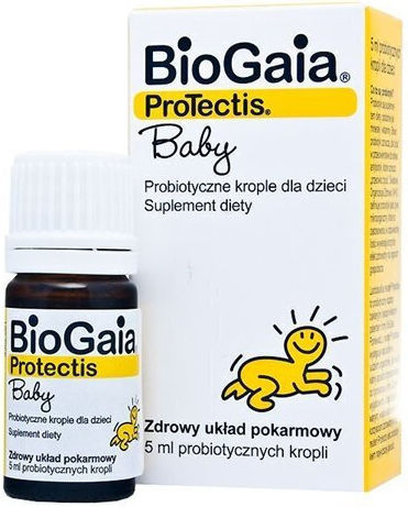 BioGaia ProTectis Baby Συμπλήρωμα με Προβιοτικά & Πρεβιοτικά για Παιδιά και Βρέφη 5ml