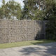 vidaXL Garden Fencing Material 1pcs Silver