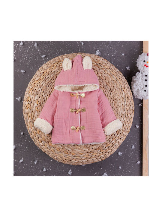 Kids Casual Jacket Pink