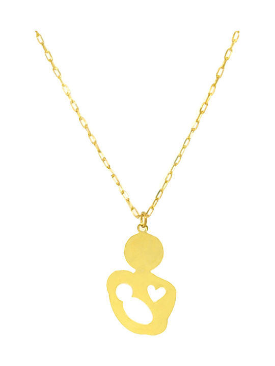 Dio Jewellery Lab Κολιέ από Επιχρυσωμένο Ασήμι Dio Jewellery Lab Κολιέ από Επιχρυσωμένο Ασήμι