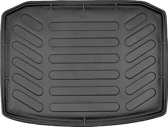 Umbrella Kofferraummatten 1Stück aus Gummi für Skoda Karoq 2017+ Schwarz