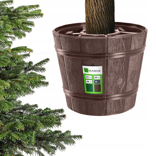 Weihnachtsbaumständer Braun Ψάθινη