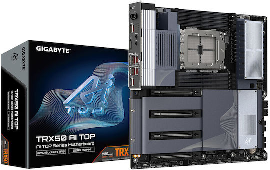 Gigabyte TRX50 AI TOP Wi-Fi Mainboard Erweitertes ATX mit AMD TR5 Sockel
