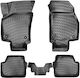 Umbrella Σετ Μπροστινά και Πίσω Πατάκια 2τμχ για Opel Astra 1998-2004 Μαύρα