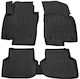 Umbrella Σετ Μπροστινά και Πίσω Πατάκια 2τμχ για Volkswagen Jetta Audi A6 2010-2018 Μαύρα
