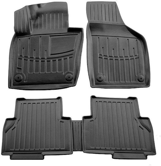 Umbrella Set Covorașe Față și Spate 2buc din Furtun pentru Volkswagen Magazin online Sharan 2010+ Negre