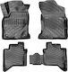 Umbrella Set Covorașe Față și Spate 4buc din Furtun pentru Toyota Hilux 2015+ Negre