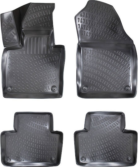 Umbrella Set Covorașe Față și Spate 4buc din Furtun pentru Volvo XC 90 - XC 90 2015+ Negre