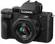 Panasonic Lumix DC-G100D Mirrorless Camera Kit (G Vario 12-32mm F3.5-5.6 Asph. Mega OIS) Black