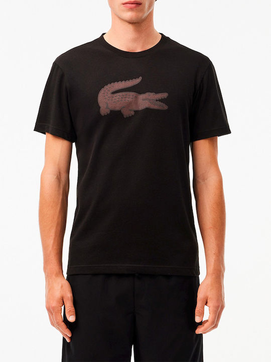 Lacoste T-shirt Μαύρο