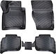 Umbrella Set Covorașe Față și Spate 4buc din Furtun pentru Volkswagen Touareg 2018+ Negre