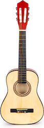 Children's Large Wooden Guitar 6 Strings Ecotoys Children's Large Wooden Guitar 6 Strings Ecotoys