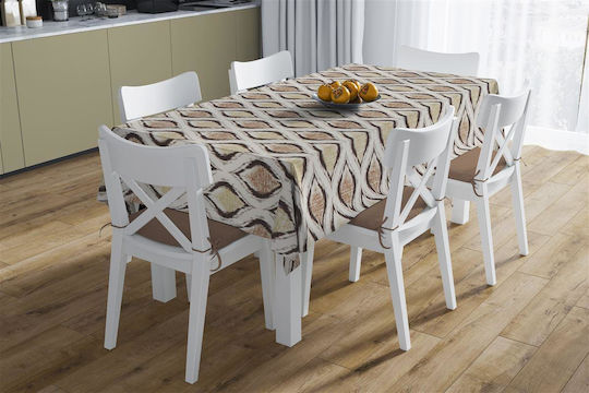 Dimcol Ράνερ Αλέκιαστο Σετ 2τμχ Cyclops 460 460 Beige 140x220εκ.