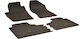 Umbrella Σετ Μπροστινά και Πίσω Πατάκια 4τμχ για Nissan Navara / Pathfinder 2007-2012 Μαύρα