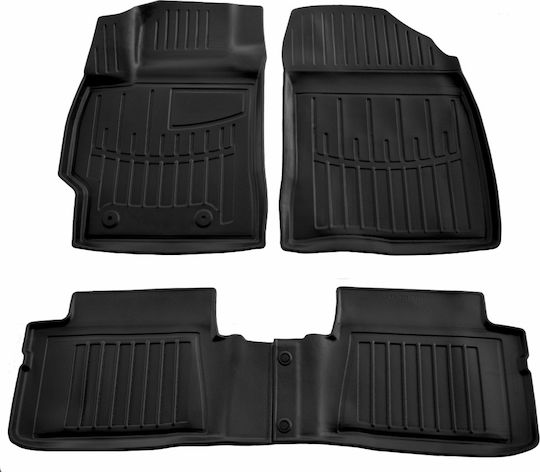 Umbrella Set Covorașe Față și Spate 4buc din Furtun pentru Toyota Auris 2007-2012 Negre