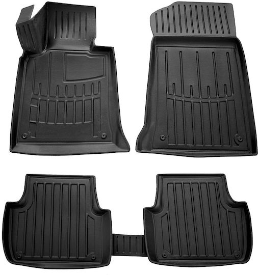 Umbrella Set Covorașe Față și Spate 4buc din Furtun pentru BMW E46 1998-2006 Negre