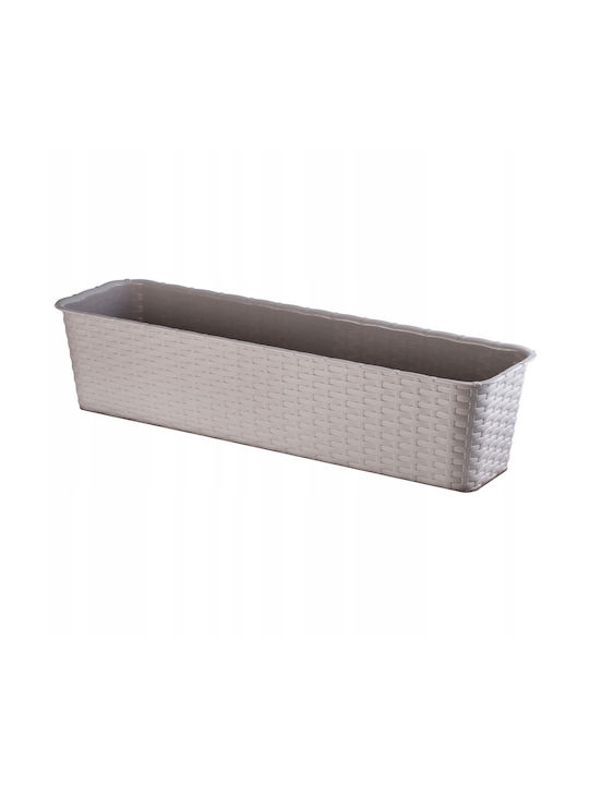 Kadax 60cm Rattan Balcony Planter Box