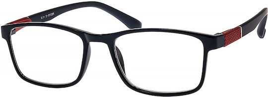 Brilo Lesebrille +3.00 in Blau Farbe BR016BLUERED3.00