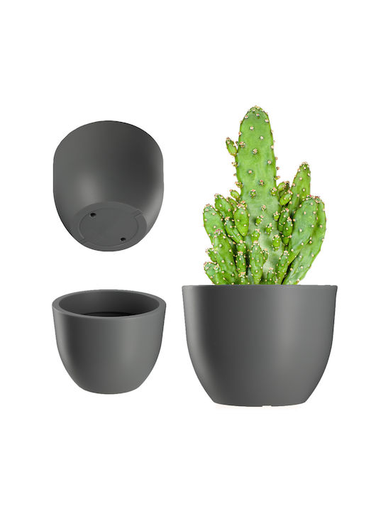 Kadax Garden Pot 35cm Gray Matte