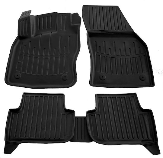 Umbrella Set Covorașe Față și Spate 4buc din Furtun pentru Volkswagen Tiguan 2015+ Negre