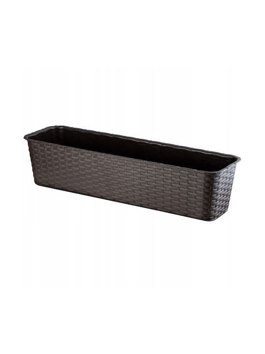 Kadax 60cm Rattan Balcony Planter Box