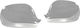 Stainless Steel Mirror Covers Dacia Duster 2012-2017 Stainless Steel
