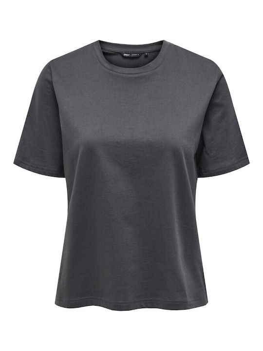 Only Damen T-shirt Gray