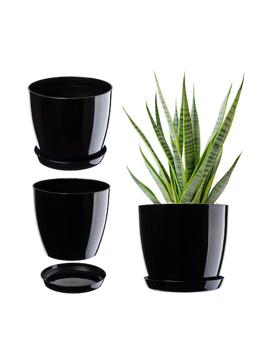Kadax Pot Saucer 16cm Black