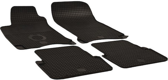 Umbrella Set Covorașe Față și Spate 4buc din Furtun pentru Renault Laguna 2001-2007 Negre