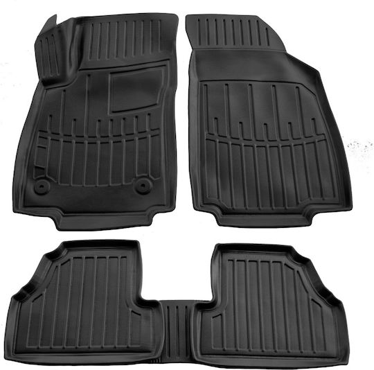 Umbrella Set Covorașe Față și Spate 4buc din Furtun pentru Opel Mokka 2012-2021 Negre