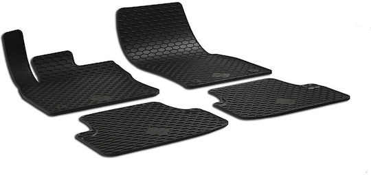 Umbrella Set Covorașe Față și Spate 4buc din Furtun pentru Seat Ateca Skoda Karoq Negre