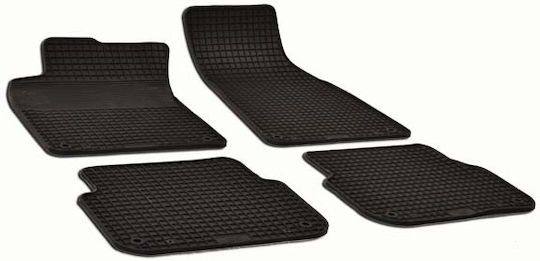 Umbrella Set Covorașe Față și Spate 4buc din Furtun pentru Citroen C6 Audi A6 2004-2006 Negre