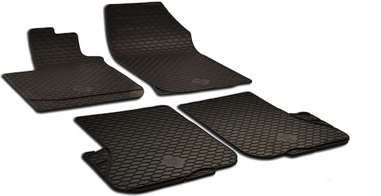 Umbrella Set Față și Spate Covoare Auto 4 Bucăți pentru Renault Dokker Dacia Logan / Sandero / Dokker / Lodgy 2012-2020 Negre