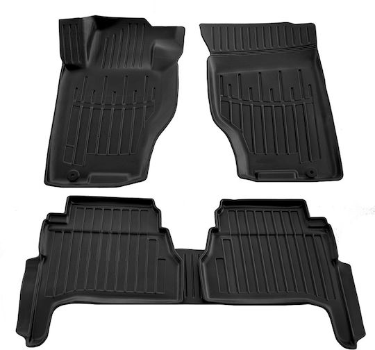Umbrella Set Covorașe Față și Spate 4buc din Furtun pentru Kia Sorento 2002-2009 Negre