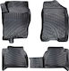Umbrella Set Covorașe Față și Spate 4buc din Furtun pentru Nissan Navara 2005-2013 Negre