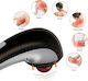 ikonka Massagegerät für den Rücken & den Körper mit Vibration Schwarz