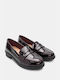 Mocasini din piele lăcuită 4317670-burgundy-piele lăcuită