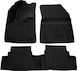 Umbrella Set of Front and Rear Mats 4pcs for Opel Grandland X 2017+ Black