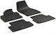Umbrella Set Covorașe Față și Spate 4buc din Furtun pentru Seat Ibiza / Arona Volkswagen Polo Audi A1 2018 Negre