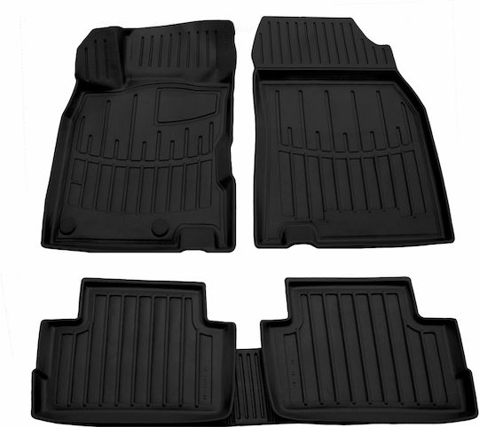 Umbrella Σετ Μπροστινά και Πίσω Πατάκια 4τμχ για Renault Kadjar 2015+ Μαύρα