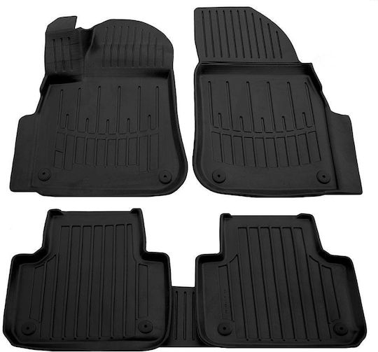 Umbrella Set Covorașe Față și Spate 4buc din Furtun pentru Volkswagen Touareg 2018+ Negre