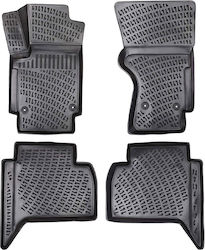 Umbrella Σετ Μπροστινά και Πίσω 4τμχ για Volkswagen Amarok 2010+ Μαύρα Umbrella Σετ Μπροστινά και Πίσω 4τμχ για Volkswagen Amarok 2010+ Μαύρα