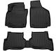 Umbrella Set Covorașe Față și Spate 4buc din Furtun pentru Seat Altea 2005-2015 Negre