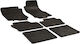 Umbrella Set Covorașe Față și Spate 6buc din Furtun pentru Opel Zafira 2005-2010 Negre