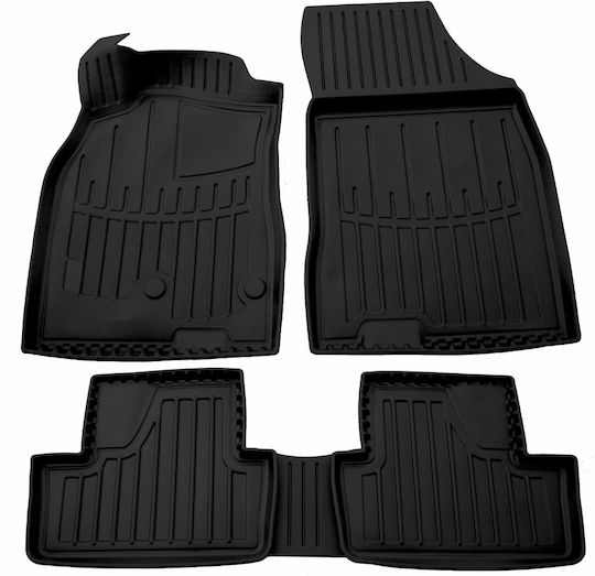 Umbrella Set Covorașe Față și Spate 4buc din Furtun pentru Renault Megane 2008-2015 Negre