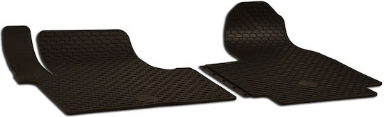 Umbrella Covorașe Față 2buc din Furtun pentru Opel Vivaro Fiat Talento Renault Trafic Nissan NV300 2014-2019 Negre