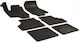 Umbrella Set Covorașe Față și Spate 6buc din Furtun pentru Opel Zafira 1999-2004 Negre